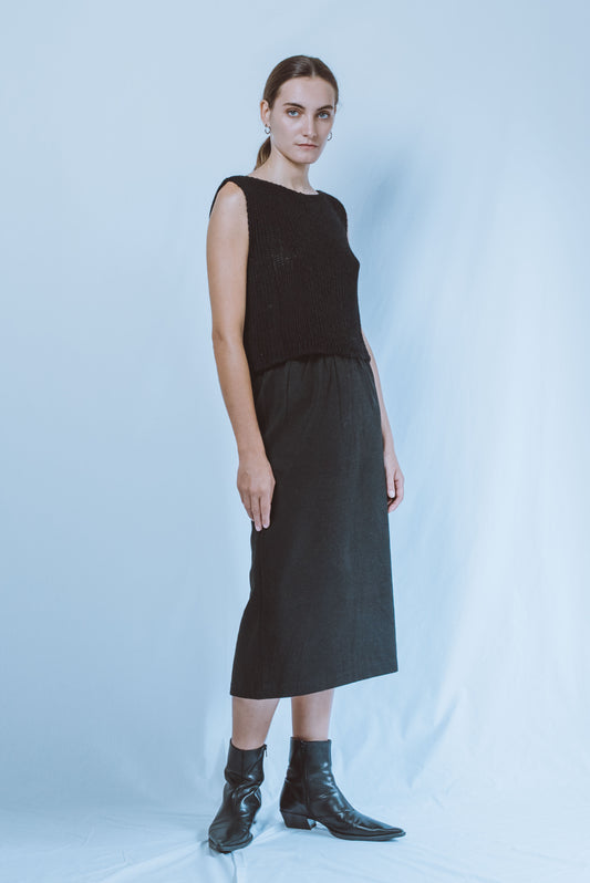 Alpaca Boat Neck Top