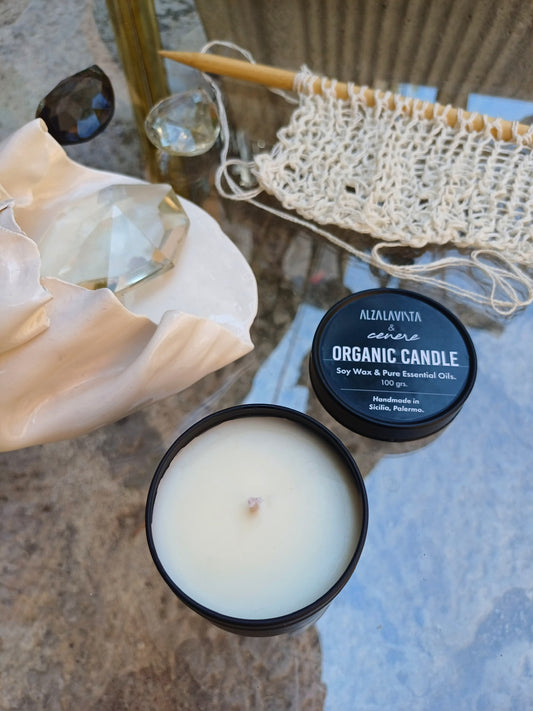 Soy wax Organic Candle