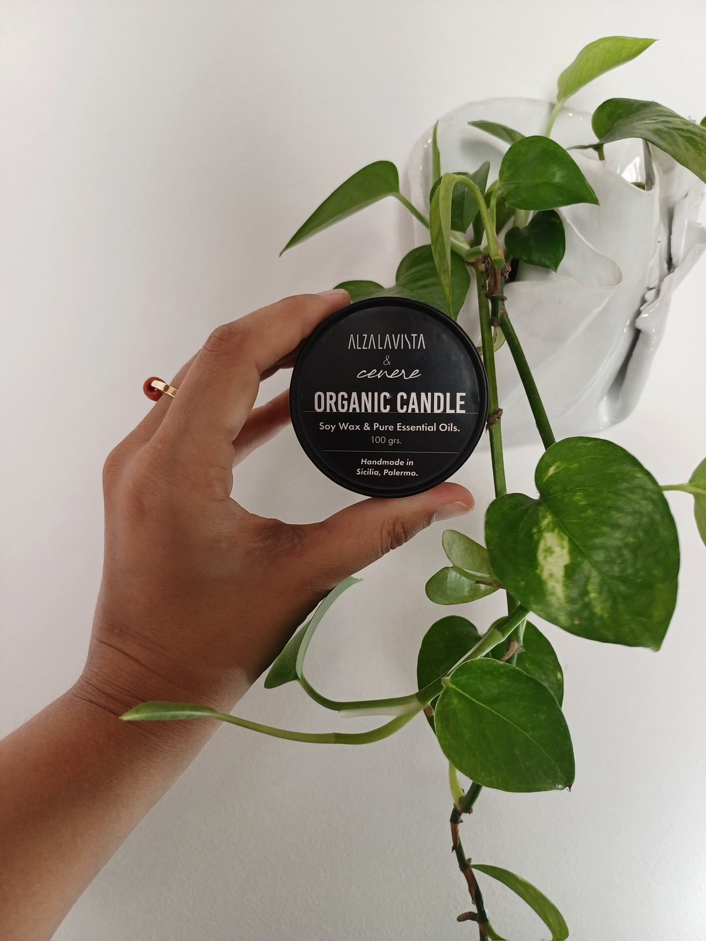 Soy wax Organic Candle