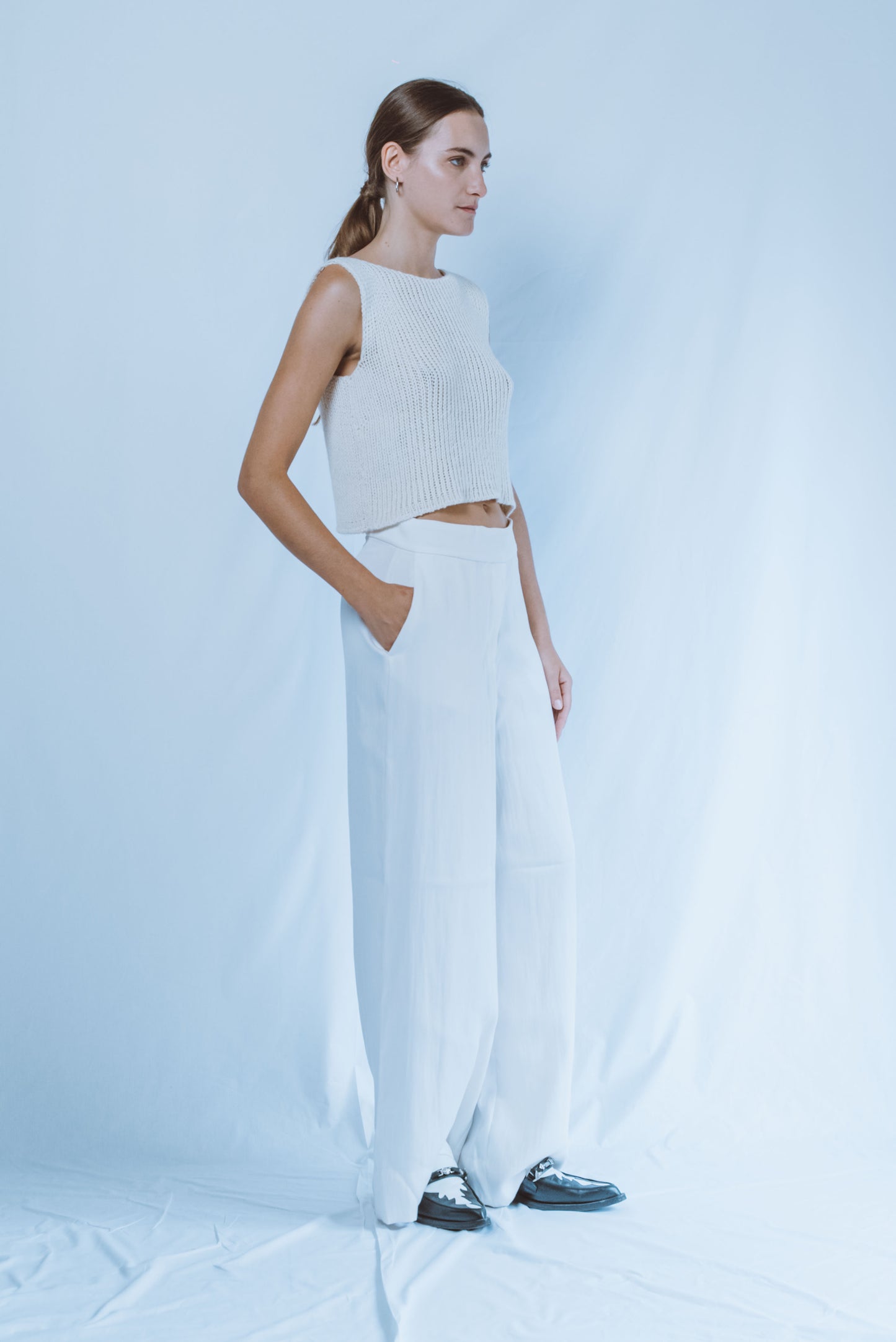 Alpaca Boat Neck Top