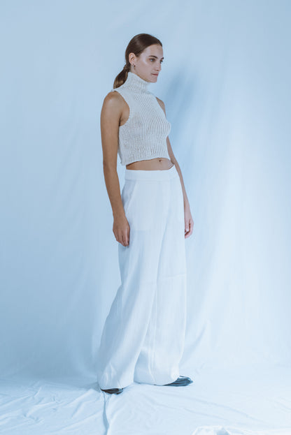 Turtle Neck Halter Top
